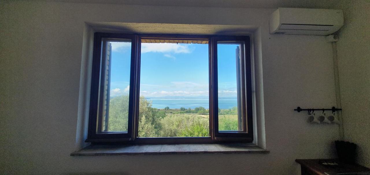 Poloturisticoumbria Rustico Con Piscina Vista Lago Passignano sul Trasimeno Eksteriør billede