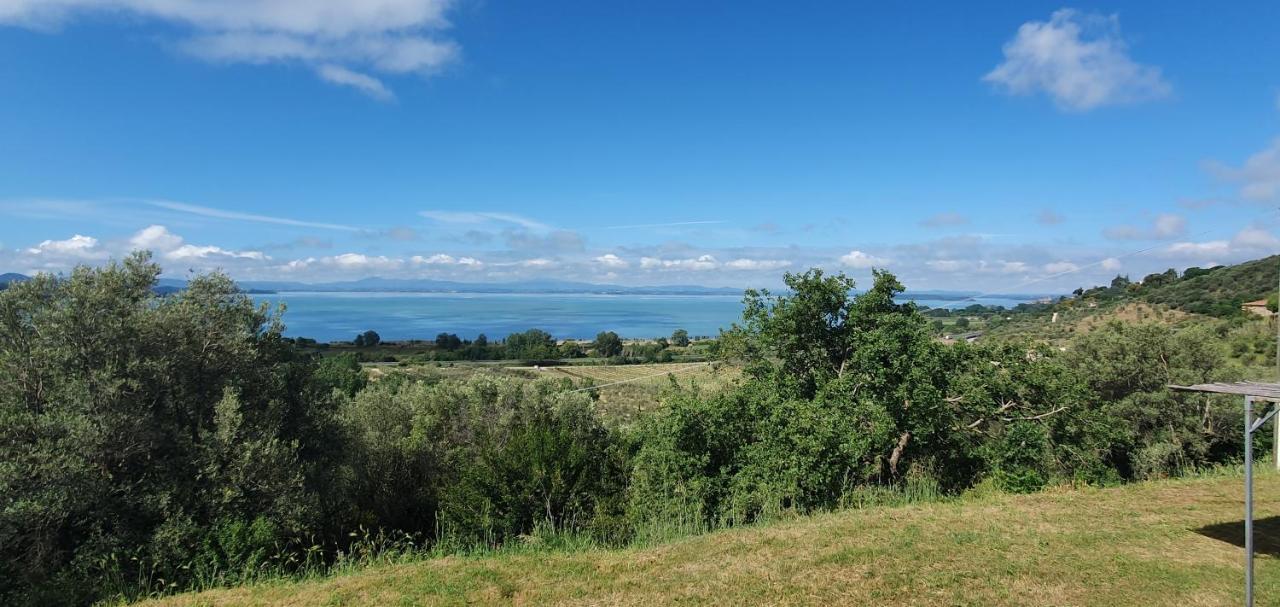 Poloturisticoumbria Rustico Con Piscina Vista Lago Passignano sul Trasimeno Eksteriør billede