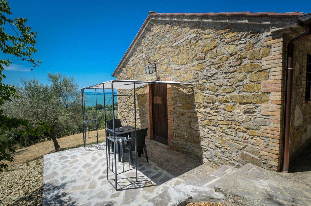 Poloturisticoumbria Rustico Con Piscina Vista Lago Passignano sul Trasimeno Eksteriør billede